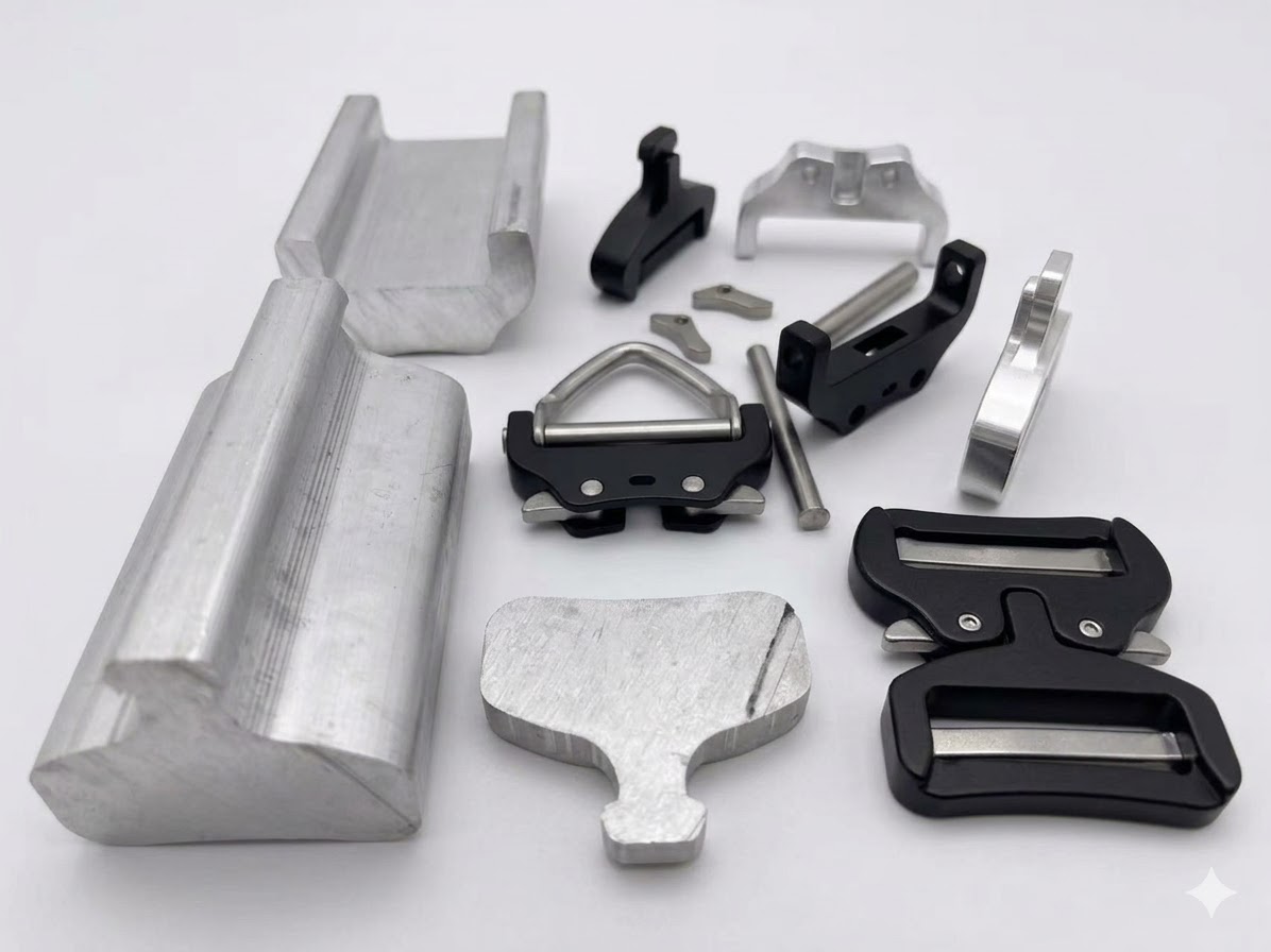 Aluminum Alloy Quick-Release Buckles