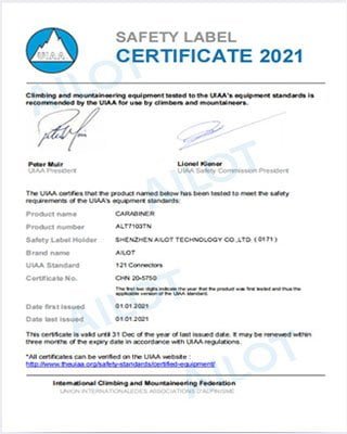 Certificate document 2