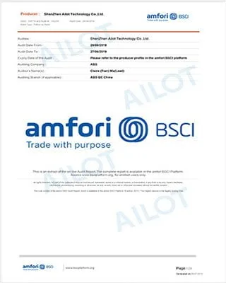 Certificate document 3