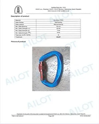 Certificate document 8