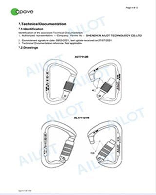Certificate document 6