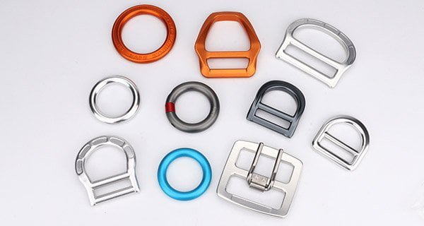 Load-bearing O-rings and D-rings for fall protection systems