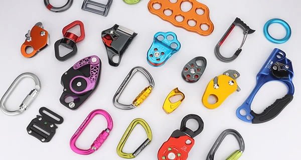 Custom non-standard rescue hardware and rigging connectors